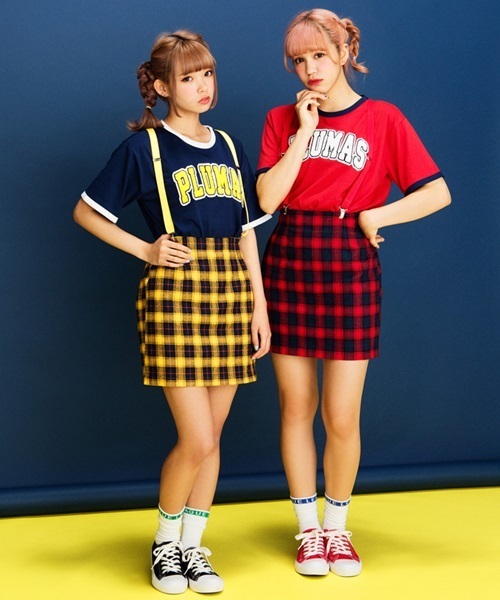 WEGO(ウィゴー)の「WEGO/無地サスペンダー(サスペンダー・レディース・ブラック/ブルー/イエロー/オレンジ/パープル/グリーン/レッド/ピンク・FREE)」の12枚目の写真