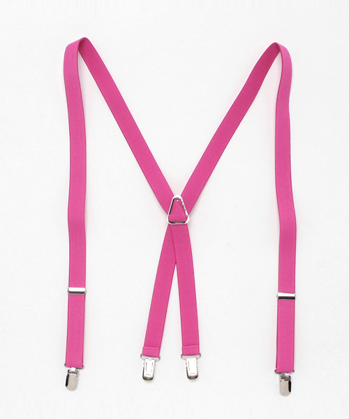 WEGO(ウィゴー)の「WEGO/無地サスペンダー(サスペンダー・レディース・ブラック/ブルー/イエロー/オレンジ/パープル/グリーン/レッド/ピンク・FREE)」の6枚目の写真