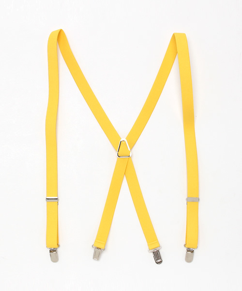 WEGO(ウィゴー)の「WEGO/無地サスペンダー(サスペンダー・レディース・ブラック/ブルー/イエロー/オレンジ/パープル/グリーン/レッド/ピンク・FREE)」の5枚目の写真