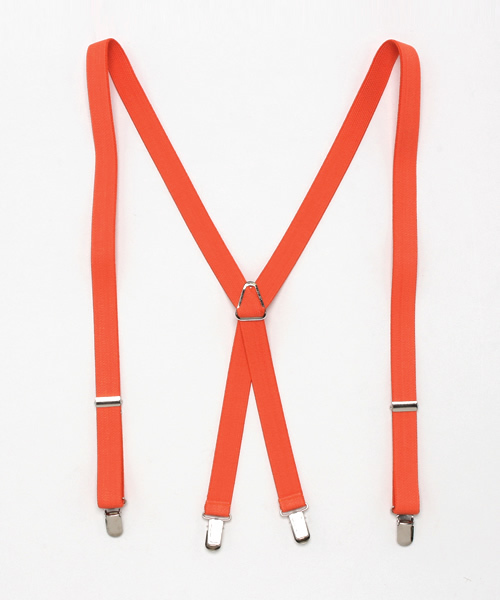 WEGO(ウィゴー)の「WEGO/無地サスペンダー(サスペンダー・レディース・ブラック/ブルー/イエロー/オレンジ/パープル/グリーン/レッド/ピンク・FREE)」の8枚目の写真
