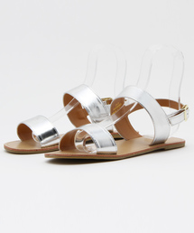 B:MING by BEAMS | 【VERY5月号掲載】ビーミング by ビームス / Wベルトフラットサンダル(サンダル)