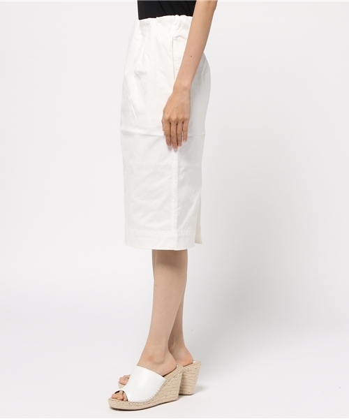 RAY CASSIN（レイカズン）の「綿ギャバストレッチペンシル（スカート・レディース・オフホワイト/ライトグレー/ブラック・FREE）」の5枚目の写真