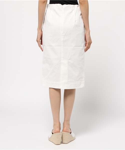 RAY CASSIN（レイカズン）の「綿ギャバストレッチペンシル（スカート・レディース・オフホワイト/ライトグレー/ブラック・FREE）」の6枚目の写真