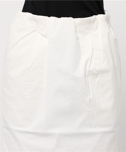 RAY CASSIN（レイカズン）の「綿ギャバストレッチペンシル（スカート・レディース・オフホワイト/ライトグレー/ブラック・FREE）」の7枚目の写真