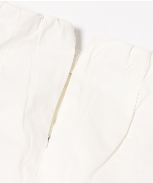 RAY CASSIN（レイカズン）の「綿ギャバストレッチペンシル（スカート・レディース・オフホワイト/ライトグレー/ブラック・FREE）」の11枚目の写真