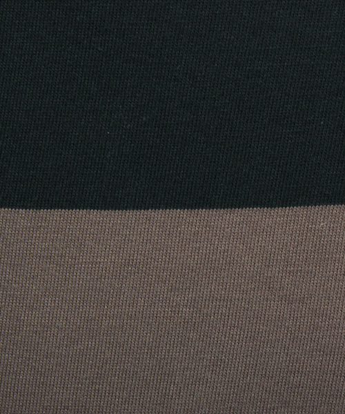 8(eight)(エイト)の「ボーダー ロング Tシャツ 長袖 Tシャツ(Tシャツ/カットソー・メンズ・ブラック×グレー/ブラック×レッド/ブラック×ホワイト・LARGE/MEDIUM)」の17枚目の写真