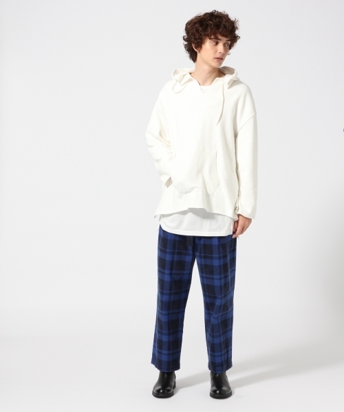 HARE（ハレ）の「キモウチェックパンツ(HARE)（その他パンツ・メンズ・オフホワイト/ブルー・MEDIUM/SMALL）」の3枚目の写真