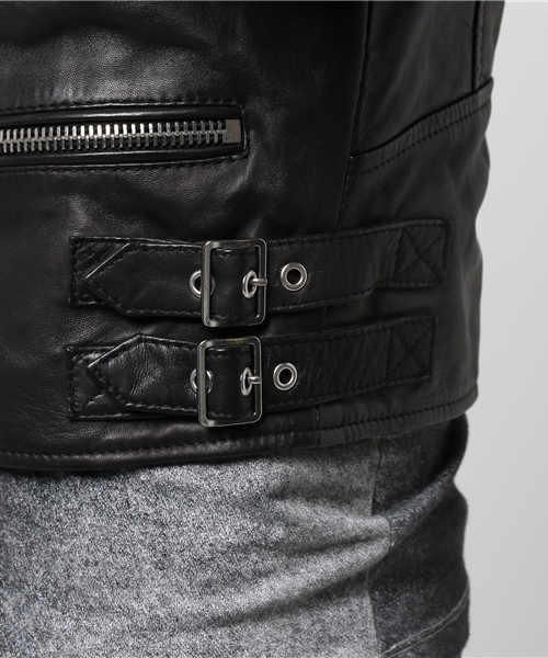 DIESEL(ディーゼル)の「00SVCJ0PANP(ライダースジャケット・メンズ・ブラック/ブラウン・SMALL/X-LARGE/LARGE/MEDIUM)」の12枚目の写真