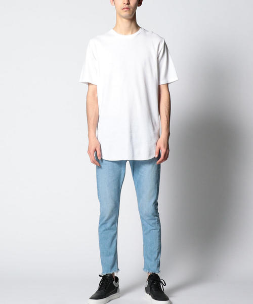 MONKEY TIME（モンキータイム）の「＜monkey time＞ 40THML LONG  S/SL TEE/Tシャツ（Tシャツ/カットソー・メンズ・ホワイト/グレー/ブラック・SMALL/X-LARGE/LARGE/MEDIUM）」の6枚目の写真