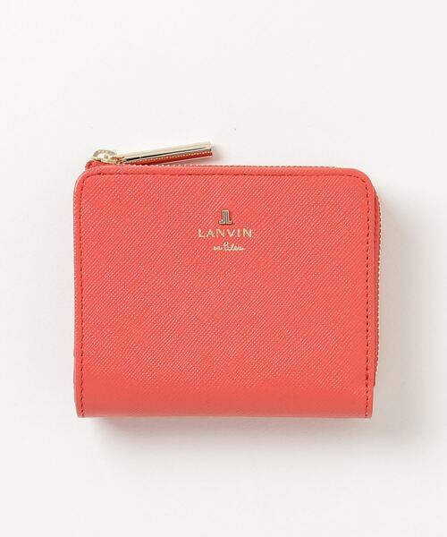 LANVIN en Bleu(ランバンオンブルー)の「リュクサンブール 2つ折り財布 Lファスナー(財布・レディース・ピンク/ライム/ベビーピンク/ライトイエロー/ネイビー/ワイン/ピンク系その他/ブルー系その他/レッド/ラベンダー/パープル/ダークグリーン系/ダークブラウン・FREE)」の12枚目の写真