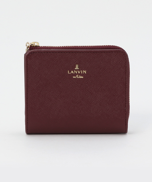 LANVIN en Bleu(ランバンオンブルー)の「リュクサンブール 2つ折り財布 Lファスナー(財布・レディース・ピンク/ライム/ベビーピンク/ライトイエロー/ネイビー/ワイン/ピンク系その他/ブルー系その他/レッド/ラベンダー/パープル/ダークグリーン系/ダークブラウン・FREE)」の13枚目の写真