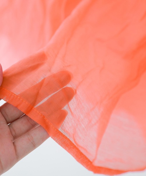 osharewalker(オシャレウォーカー)の「『ふわさらロングスカート』(スカート・レディース・オフホワイト/ネイビー/イエロー/グレー/ブラック/カーキ/サックスブルー/ピンクベージュ/レッド/キナリ/グリーン/ブルー/ピンク系その他/ラベンダー/オレンジ・LONG/REGULAR)」の20枚目の写真