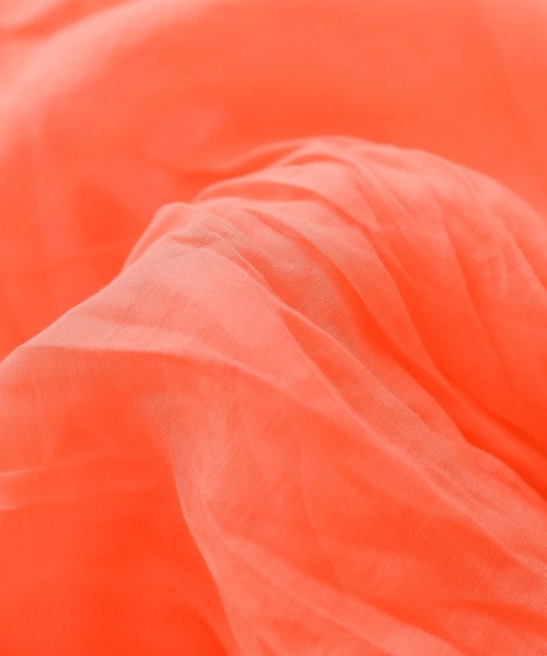 osharewalker(オシャレウォーカー)の「『ふわさらロングスカート』(スカート・レディース・オフホワイト/ネイビー/イエロー/グレー/ブラック/カーキ/サックスブルー/ピンクベージュ/レッド/キナリ/グリーン/ブルー/ピンク系その他/ラベンダー/オレンジ・LONG/REGULAR)」の21枚目の写真