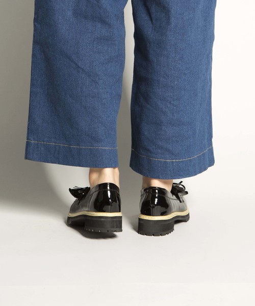 PLAIN CLOTHING（プレーンクロージング）の「タッセルマニッシュシューズ【PLAIN CLOTHING】（ドレスシューズ・レディース・ブラック・36/37/39/38/35/40）」の7枚目の写真