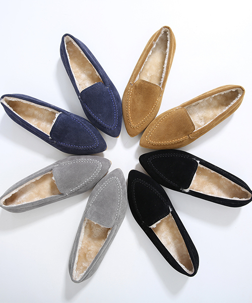 ポインテッドトゥモカシン（モカシン/デッキシューズ）｜Futier land