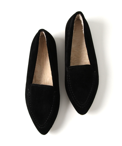 ポインテッドトゥモカシン（モカシン/デッキシューズ）｜Futier land