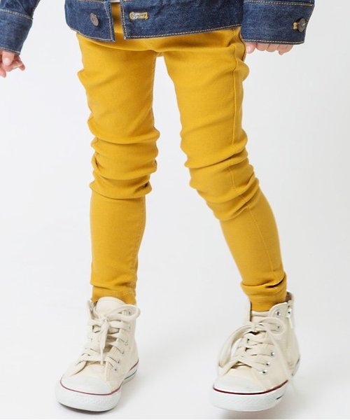 BREEZE（ブリーズ）の「もっとスキニーパンツ 10分丈（その他パンツ・キッズ・ブラック/グレー/カーキ/マスタード/ワインレッド・100/110/120/130/140/80/90/95）」の5枚目の写真