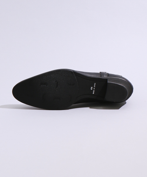 5351POUR LES HOMMES バックジップブーツ 46 28cm ハイヒール ポインテッド サイドジップ ブーツ｜5351POUR LES