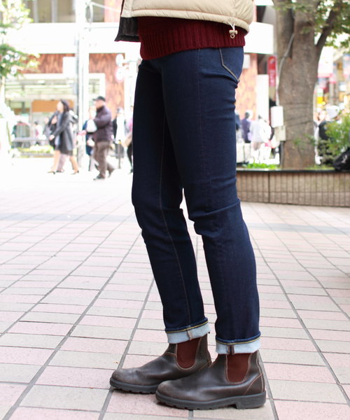 D.M.G.（ドミンゴ）の「D.M.G / ディーエムジー  スキニーフィットデニムパンツOW　DMG13-884D（デニムパンツ・レディース・ブルー系その他2・M/S/XS）」の12枚目の写真