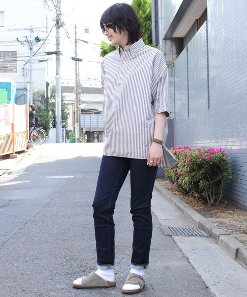 D.M.G.（ドミンゴ）の「D.M.G / ディーエムジー  スキニーフィットデニムパンツOW　DMG13-884D（デニムパンツ・レディース・ブルー系その他2・M/S/XS）」の19枚目の写真