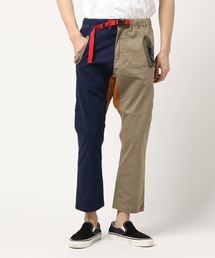 ストレッチヘリンボーンアンクルパンツ