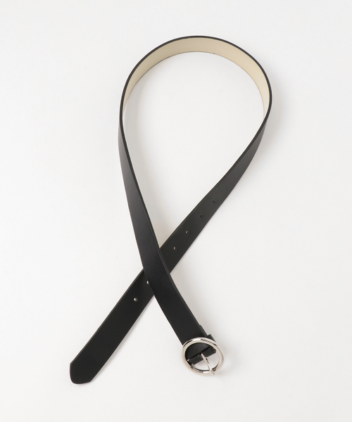 VIBGYOR Women（ヴィブジョー　ウィメン）の「リングバックルベルト（ベルト・レディース・ブラック/グレー/ブラウン/キャメル/レッド・FREE）」の6枚目の写真