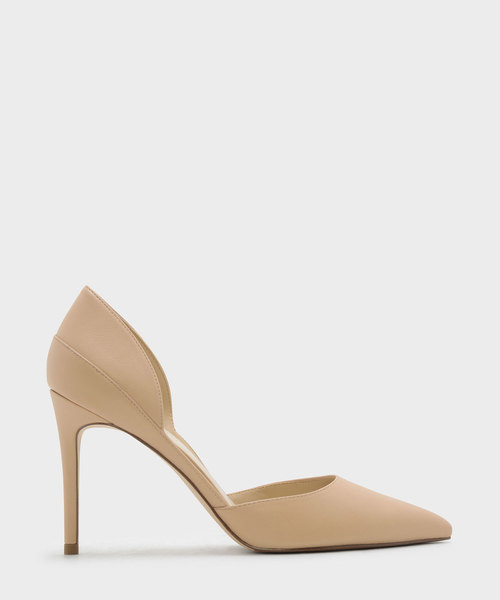 CHARLES & KEITH(チャールズ & キース)の「ドルセイスチレット / D'ORSAY STILETTOS(パンプス・レディース・アイボリー/ブラック・23cm/22.5cm/23.5cm/25cm/24.5cm)」の1枚目の写真