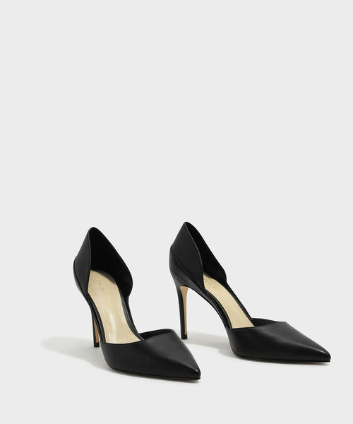 CHARLES & KEITH(チャールズ & キース)の「ドルセイスチレット / D'ORSAY STILETTOS(パンプス・レディース・アイボリー/ブラック・23cm/22.5cm/23.5cm/25cm/24.5cm)」の8枚目の写真