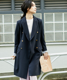 RIVE DROITE | 【好評につき追加！】メタル釦ダブルロングジャケット(テーラードジャケット)