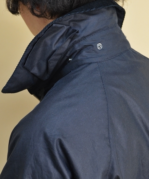 SHIPS（シップス）の「Barbour for SHIPS: Bedale SL Summer wax■（カバーオール・メンズ・ネイビー・34/36/38/40）」の5枚目の写真