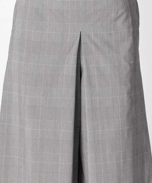 NARACAMICIE(ナラカミーチェ)の「グレンチェックワイドパンツ(その他パンツ・レディース・グレー/ブラウン・LARGE/MEDIUM/SMALL)」の9枚目の写真