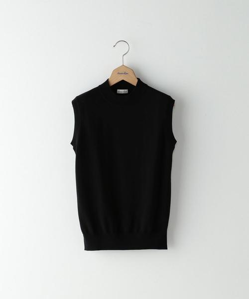 Steven Alan（スティーブンアラン）の「＜Steven Alan＞COTTON HIGH NECK KNIT/ニット（ニット/セーター・レディース・オフホワイト/モカ/ブラック・FREE）」の14枚目の写真