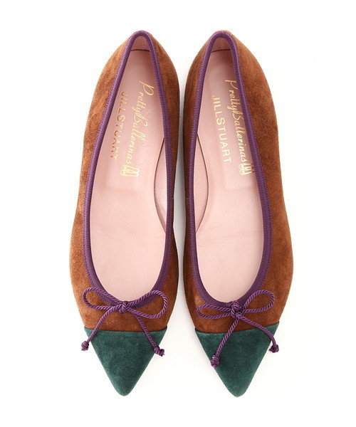 JILL STUART(ジルスチュアート)の「◆《Pretty Ballerinas》BYCOLOR バレエシューズ(パンプス・レディース・ブラウン・36/37/38)」の1枚目の写真