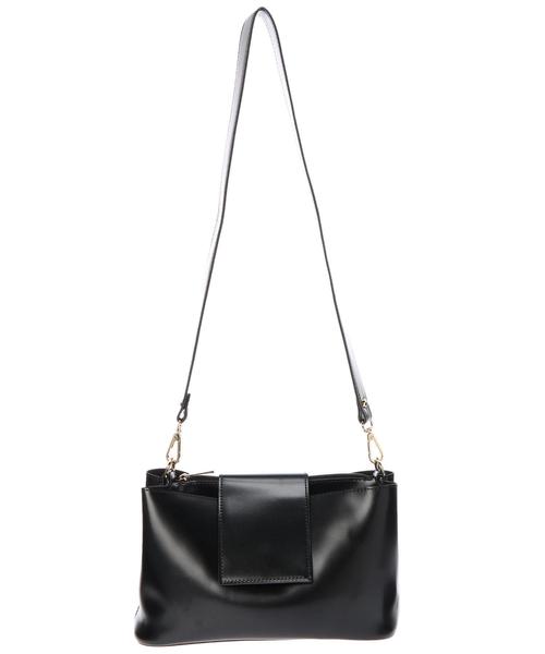 earth music&ecology(アースミュージックアンドエコロジー)の「スクエアショルダーバッグ(ショルダーバッグ・レディース・ライトピンク/ブラウン/グリーン/ブラック/レッド/ベージュ・FREE)」の17枚目の写真