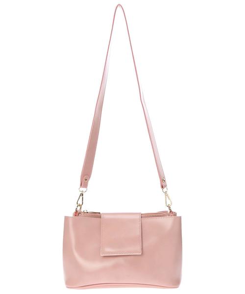 earth music&ecology(アースミュージックアンドエコロジー)の「スクエアショルダーバッグ(ショルダーバッグ・レディース・ライトピンク/ブラウン/グリーン/ブラック/レッド/ベージュ・FREE)」の16枚目の写真