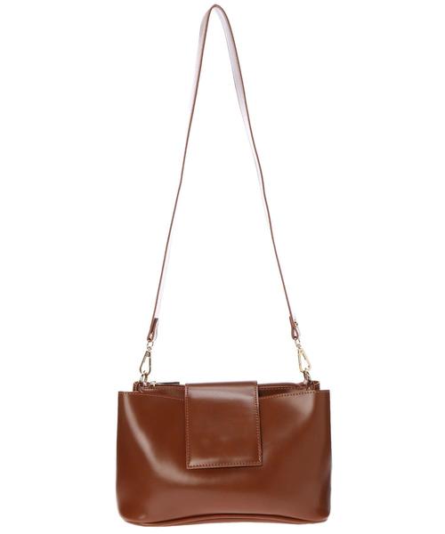 earth music&ecology(アースミュージックアンドエコロジー)の「スクエアショルダーバッグ(ショルダーバッグ・レディース・ライトピンク/ブラウン/グリーン/ブラック/レッド/ベージュ・FREE)」の13枚目の写真