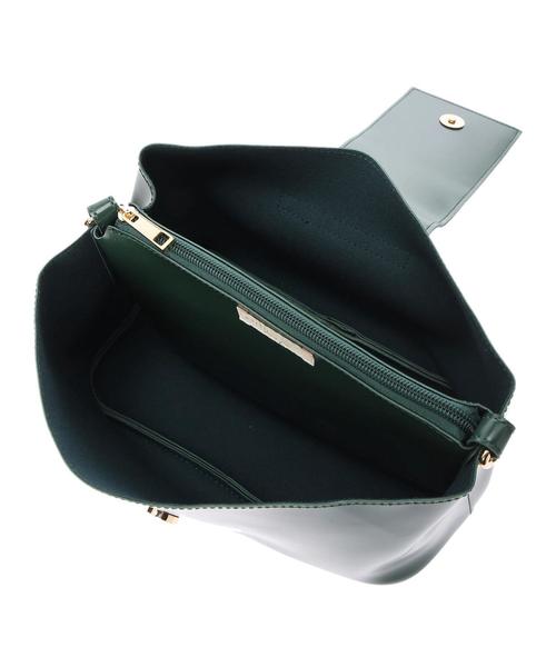 earth music&ecology(アースミュージックアンドエコロジー)の「スクエアショルダーバッグ(ショルダーバッグ・レディース・ライトピンク/ブラウン/グリーン/ブラック/レッド/ベージュ・FREE)」の7枚目の写真