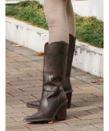 Ungrid | ウエスタンロングブーツ(ブーツ)