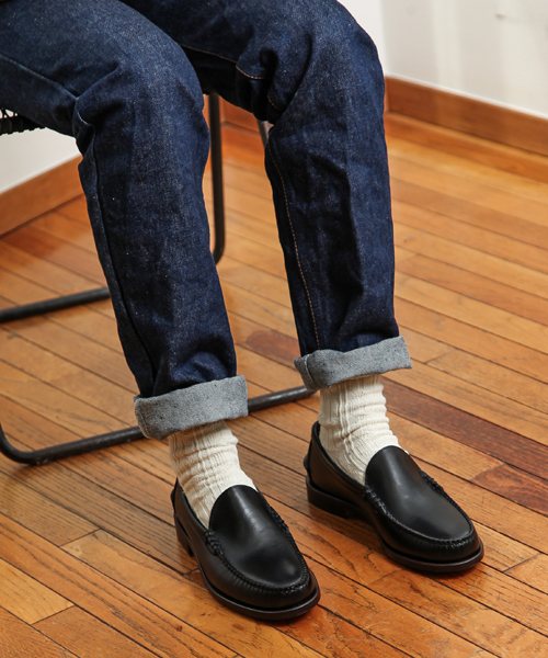 美品 USA ランコート RANCOURT 黒 ローファー 革靴 9D 27cm 楽天市場