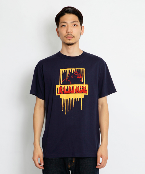 XLARGE(エクストララージ)の「S/S TEE DRIP OG(Tシャツ/カットソー・メンズ・ホワイト/ブラック/アッシュグレー/パープル/ネイビー・SMALL/LARGE/MEDIUM/X-LARGE)」の4枚目の写真