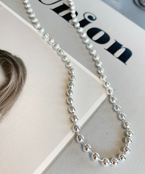 apres jour（アプレジュール）の「【apres jour×ARIAZ】ボールチェーンネックレス（ネックレス・レディース・シルバー・FREE）」の10枚目の写真