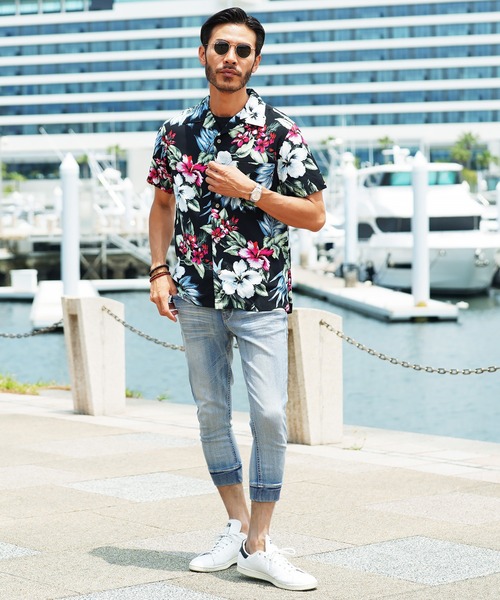 jiggys shop（ジギーズショップ）の「スーパー ストレッチ デニム クロップドパンツ（デニムパンツ・メンズ・その他1/その他2/ブラック系その他/グレー系その他/ホワイト系その他/ブルー系その他/ブルー系その他3/ブルー系その他5/ブラック系その他2/グレー系その他2/ホワイト系その他2/ブルー系その他2/ブルー系その他4/ブルー系その他6/ブラック系その他4/ブラック系その他3・SMALL/MEDIUM/LARGE/X-LARGE/S/M/L/XL）」の21枚目の写真