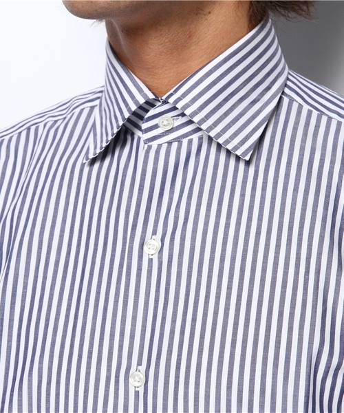 green label relaxing（グリーンレーベルリラクシング）の「LON/ST WDシャツ ◆（シャツ/ブラウス・メンズ・ターコイズブルー/ライトグレー/ネイビー・41cm/40cm/43cm/42cm/37cm/39cm/38cm）」の7枚目の写真