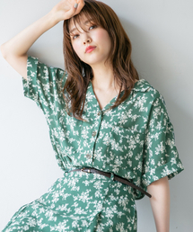 Heather | コバナガラカイキンシャツ　838839(シャツ/ブラウス)