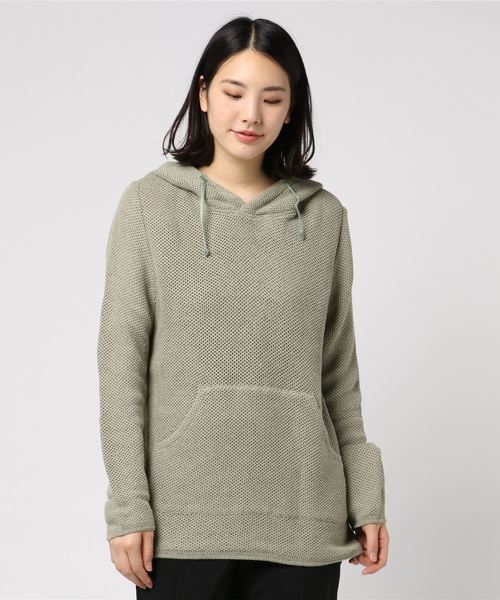 PARKS TOKYO SELECT(パークストウキョウセレクト)の「【toiro】ハニカム フーディ/プルオーバーパーカー(パーカー・レディース・グレー/カーキ/イエロー系その他・SMALL/MEDIUM)」の7枚目の写真