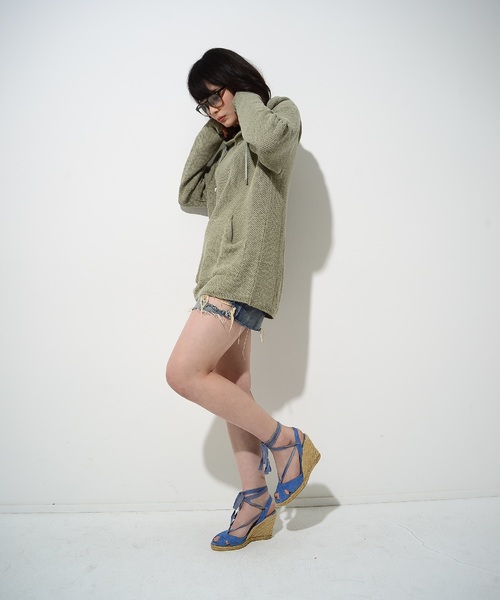 PARKS TOKYO SELECT(パークストウキョウセレクト)の「【toiro】ハニカム フーディ/プルオーバーパーカー(パーカー・レディース・グレー/カーキ/イエロー系その他・SMALL/MEDIUM)」の14枚目の写真