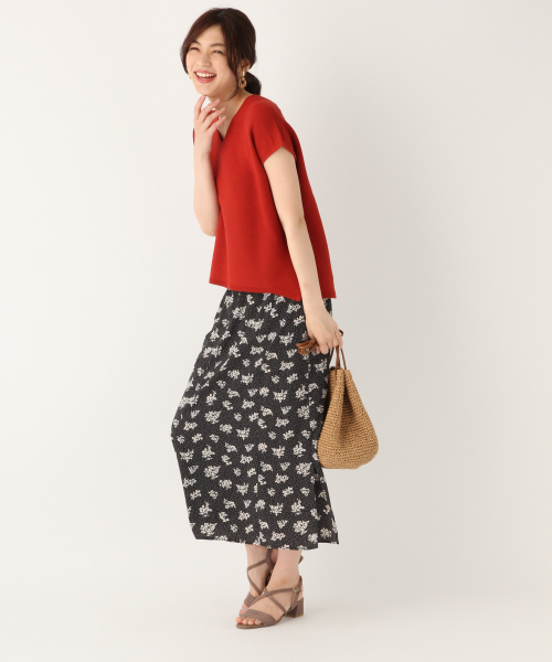 GLOBAL WORK（グローバルワーク）の「アソートガラセミフレアスカート/837953（スカート・レディース・オフホワイト/ホワイト/ブラック/その他・LARGE/MEDIUM）」の13枚目の写真