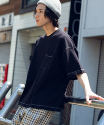 WEGO | WEGO/ステッチワークビッグシルエットTシャツ(Tシャツ/カットソー)