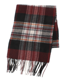 NANO universe | カシミアチェックマフラー(マフラー)