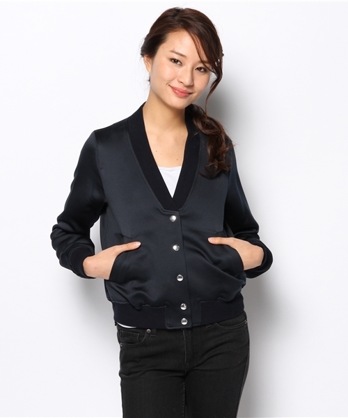 エストネーション　レディース　ブルゾン　美品 ESTNATION（エストネーション）の「ESTNATION × NINE ブルゾン